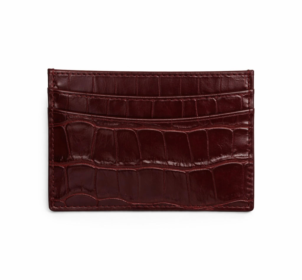 Card Holder - Burgundy