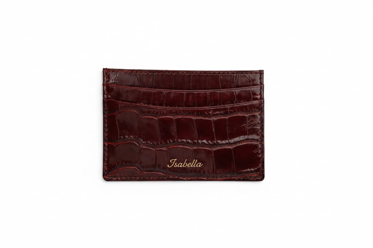 Card Holder - Burgundy